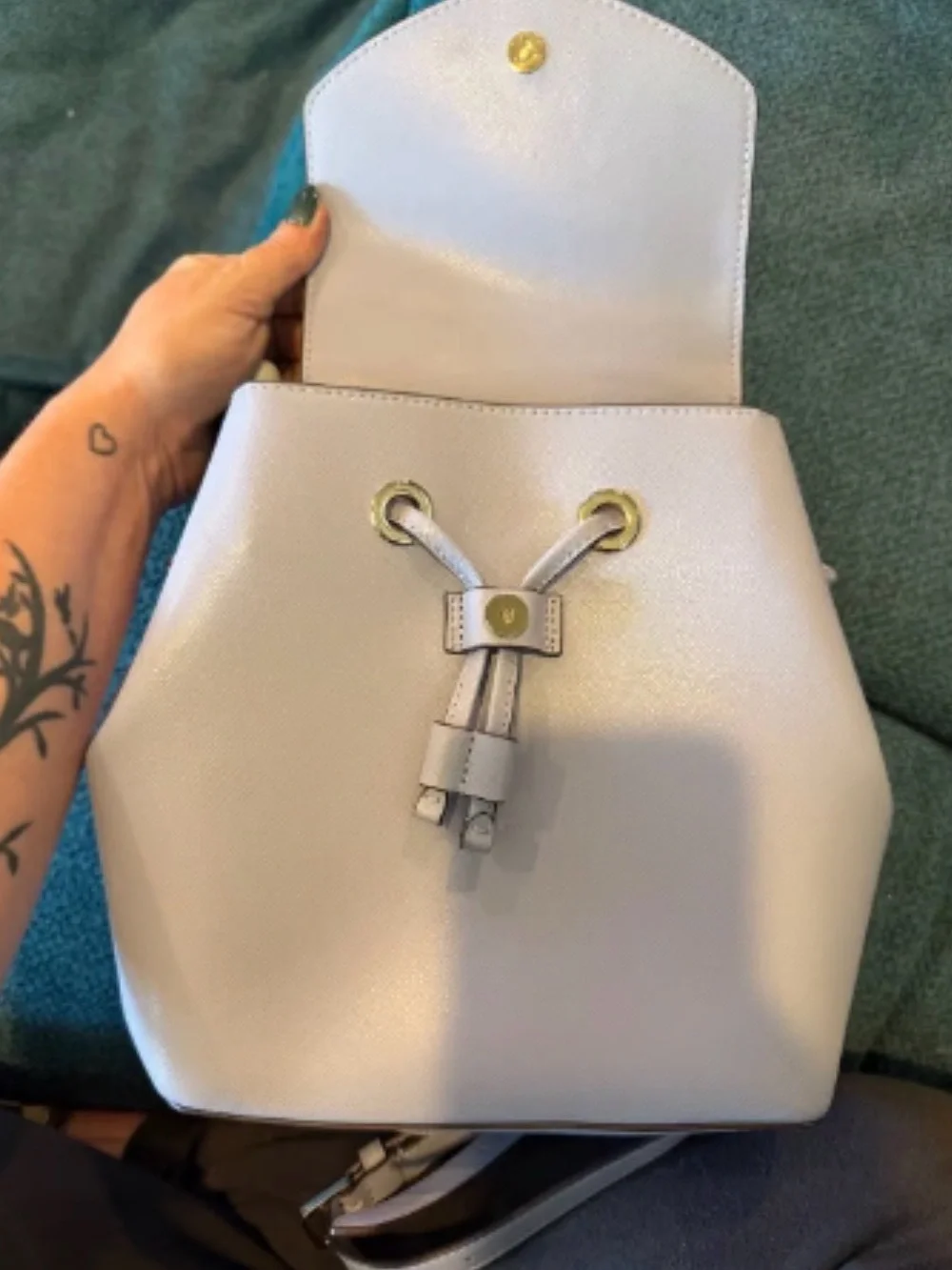 kate spade mint Mini Backpack